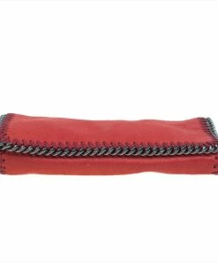 Outlet ✨ Stella McCartney Red Faux Leather Falabella Crossbody Bag For 👩 Women 😉 -Stella McCartney Shop luxury women stella mccartney used handbags p47744 005
