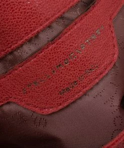 Outlet ✨ Stella McCartney Red Faux Leather Falabella Crossbody Bag For 👩 Women 😉 -Stella McCartney Shop luxury women stella mccartney used handbags p47744 014