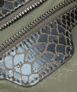 Deals ❤️ Stella McCartney Brown Faux Python Embossed Leather Falabella Tote For 👩 Women ⌛ -Stella McCartney Shop luxury women stella mccartney used handbags p482673 005