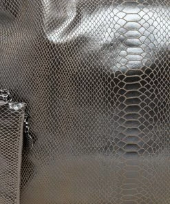 Deals ❤️ Stella McCartney Brown Faux Python Embossed Leather Falabella Tote For 👩 Women ⌛ -Stella McCartney Shop luxury women stella mccartney used handbags p482673 007