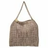 Promo 🔥 Stella McCartney Beige Metallic Boucle Tweed Falabella Small Tote For 👩 Women 😀 -Stella McCartney Shop luxury women stella mccartney used handbags p484402 003