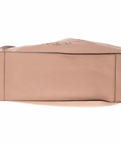 Coupon 🔔 Stella McCartney Beige Faux Leather Perforated Logo Tote For 👩 Women 🎉 -Stella McCartney Shop luxury women stella mccartney used handbags p486930 002