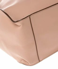 Coupon 🔔 Stella McCartney Beige Faux Leather Perforated Logo Tote For 👩 Women 🎉 -Stella McCartney Shop luxury women stella mccartney used handbags p486930 003