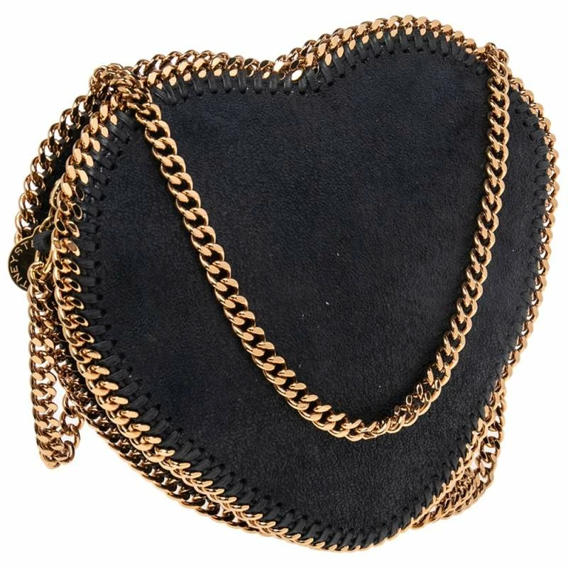 Coupon ๐ Stella McCartney Midnight Blue Faux Suede Heart Falabella Crossbody Bag For ๐ฉ Women ๐ 5 Coupon ๐ Stella McCartney Midnight Blue Faux Suede Heart Falabella Crossbody Bag For ๐ฉ Women ๐ - Image 3