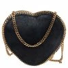 Coupon 😉 Stella McCartney Midnight Blue Faux Suede Heart Falabella Crossbody Bag For 👩 Women 🎉 -Stella McCartney Shop luxury women stella mccartney used handbags p505481 1633494323 008