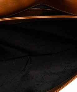 Flash Sale ✔️ Stella McCartney Grey Faux Croc Leather Oversized Flap Clutch For 👩 Women ✔️ -Stella McCartney Shop luxury women stella mccartney used handbags p520850 012