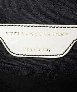 Cheap ✨ Stella McCartney Black Croc Embossed Faux Leather Clutch Bag For 👩 Women ✨ -Stella McCartney Shop luxury women stella mccartney used handbags p521527 011