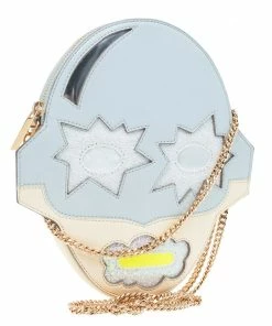 Wholesale 😀 Stella McCartney Powder Blue/Yellow Faux Leather Superstellaheros Crossbody Bag For 👩 Women 🥰 -Stella McCartney Shop luxury women stella mccartney used handbags p53305 003