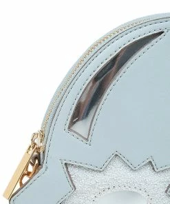 Wholesale 😀 Stella McCartney Powder Blue/Yellow Faux Leather Superstellaheros Crossbody Bag For 👩 Women 🥰 -Stella McCartney Shop luxury women stella mccartney used handbags p53305 007