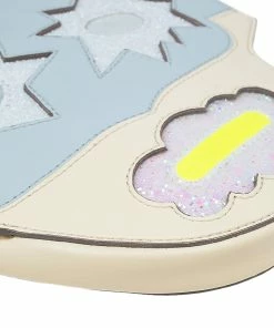 Wholesale 😀 Stella McCartney Powder Blue/Yellow Faux Leather Superstellaheros Crossbody Bag For 👩 Women 🥰 -Stella McCartney Shop luxury women stella mccartney used handbags p53305 012