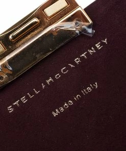 Hot Sale 👏 Stella McCartney Orange Alter Faux Python Beckett Clutch For 👩 Women 😍 -Stella McCartney Shop luxury women stella mccartney used handbags p53307 014