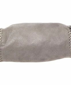 Promo ✨ Stella McCartney Grey Faux Suede Mini Falabella Tote For 👩 Women ✔️ -Stella McCartney Shop luxury women stella mccartney used handbags p534803 002