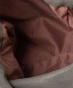 Promo ✨ Stella McCartney Grey Faux Suede Mini Falabella Tote For 👩 Women ✔️ -Stella McCartney Shop luxury women stella mccartney used handbags p534803 010