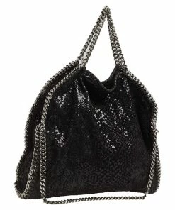 Top 10 ⭐ Stella McCartney Black Sequence Small Falabella Tote For 👩 Women 😍 -Stella McCartney Shop luxury women stella mccartney used handbags p537522 010