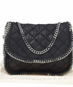 Outlet ๐ฅ Stella McCartney Black Faux Quilted Leather Falabella Shoulder Bag For ๐ฉ Women ๐ฅฐ 23 Outlet ๐ฅ Stella McCartney Black Faux Quilted Leather Falabella Shoulder Bag For ๐ฉ Women ๐ฅฐ -Stella McCartney Shop luxury women stella mccartney used handbags p537752 004