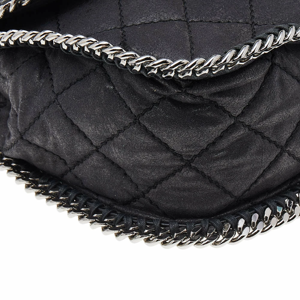 Outlet ๐ฅ Stella McCartney Black Faux Quilted Leather Falabella Shoulder Bag For ๐ฉ Women ๐ฅฐ 13 Outlet ๐ฅ Stella McCartney Black Faux Quilted Leather Falabella Shoulder Bag For ๐ฉ Women ๐ฅฐ - Image 11