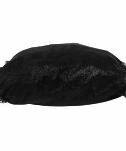 New 🥰 Stella McCartney Metallic Black Faux Suede Small Falabella Tote For 👩 Women 🎁 -Stella McCartney Shop luxury women stella mccartney used handbags p540936 003