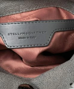 Promo 🔥 Stella McCartney Grey Faux Suede Tiny Falabella Shoulder Bag For 👩 Women ⌛ -Stella McCartney Shop luxury women stella mccartney used handbags p541657 011