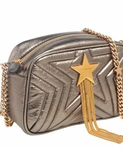 Wholesale ๐งจ Stella McCartney Metallic Olive Green Quilted Faux Leather Stella Star Crossbody Bag For ๐ฉ Women ๐ 15 Wholesale ๐งจ Stella McCartney Metallic Olive Green Quilted Faux Leather Stella Star Crossbody Bag For ๐ฉ Women ๐ -Stella McCartney Shop luxury women stella mccartney used handbags p561591 009