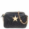 Brand new ❤️ Stella McCartney Black Quilted Faux Leather Stella Star Crossbody Bag For 👩 Women 💯 2 Brand new ❤️ Stella McCartney Black Quilted Faux Leather Stella Star Crossbody Bag For 👩 Women 💯 -Stella McCartney Shop luxury women stella mccartney used handbags p561655 005