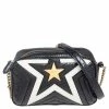Best Sale 👏 Stella McCartney White/Black Python Embossed Faux Leather Star Crossbody Bag For 👩 Women 🥰 -Stella McCartney Shop luxury women stella mccartney used handbags p561662 005