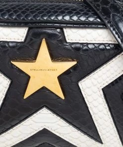 Best Sale ๐ Stella McCartney White/Black Python Embossed Faux Leather Star Crossbody Bag For ๐ฉ Women ๐ฅฐ 18 Best Sale ๐ Stella McCartney White/Black Python Embossed Faux Leather Star Crossbody Bag For ๐ฉ Women ๐ฅฐ -Stella McCartney Shop luxury women stella mccartney used handbags p561662 006