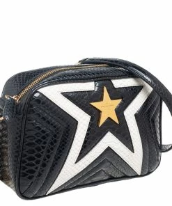 Best Sale ๐ Stella McCartney White/Black Python Embossed Faux Leather Star Crossbody Bag For ๐ฉ Women ๐ฅฐ 16 Best Sale ๐ Stella McCartney White/Black Python Embossed Faux Leather Star Crossbody Bag For ๐ฉ Women ๐ฅฐ -Stella McCartney Shop luxury women stella mccartney used handbags p561662 007