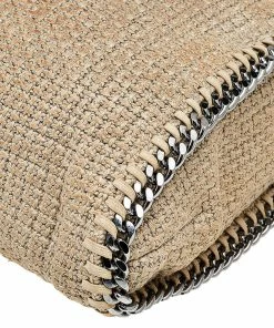 Outlet 🎉 Stella McCartney Beige Tweed Falabella Tote For 👩 Women ✨ -Stella McCartney Shop luxury women stella mccartney used handbags p562093 004