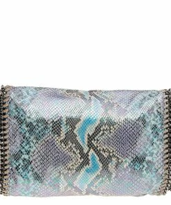 Coupon 🎉 Stella McCartney Multicolor Faux Python Leather Falabella Flap Shoulder Bag For 👩 Women 🎉 -Stella McCartney Shop luxury women stella mccartney used handbags p562327 011