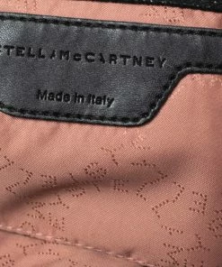 Best Sale 🤩 Stella McCartney Black Faux Suede Mini Falabella Star Studded Tote For 👩 Women 👏 -Stella McCartney Shop luxury women stella mccartney used handbags p566544 012