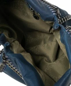 Best reviews of 🎉 Stella McCartney Blue Faux Leather Small Falabella Tote For 👩 Women 💯 -Stella McCartney Shop luxury women stella mccartney used handbags p569870 003