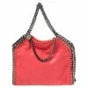 Brand new 🧨 Stella McCartney Orange Faux Suede Mini Falabella Tote For 👩 Women ⭐ -Stella McCartney Shop luxury women stella mccartney used handbags p570023 009