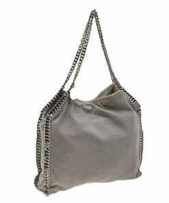 Best deal โค๏ธ Stella McCartney Grey Shimmer Faux Suede Small Falabella Tote For ๐ฉ Women ๐ 15 Best deal โค๏ธ Stella McCartney Grey Shimmer Faux Suede Small Falabella Tote For ๐ฉ Women ๐ -Stella McCartney Shop luxury women stella mccartney used handbags p570756 009