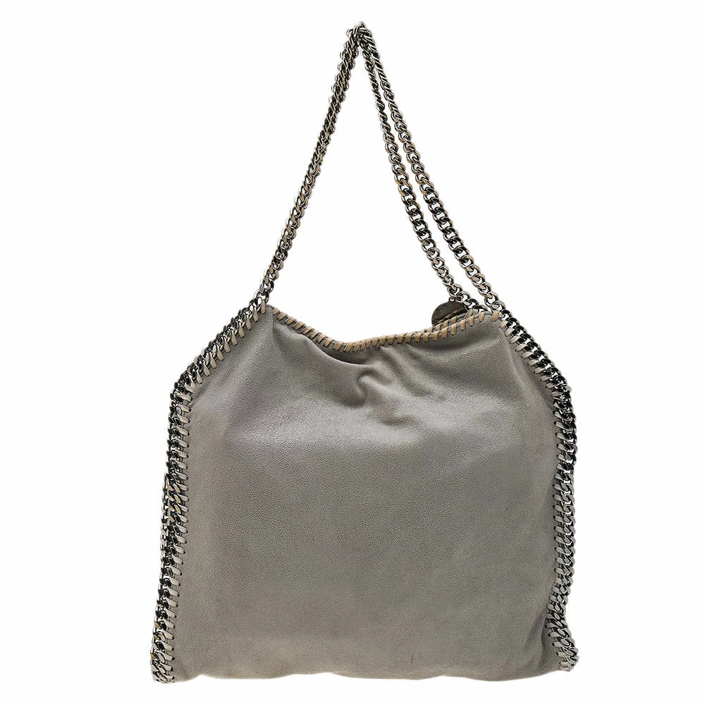 Best deal โค๏ธ Stella McCartney Grey Shimmer Faux Suede Small Falabella Tote For ๐ฉ Women ๐ 6 Best deal โค๏ธ Stella McCartney Grey Shimmer Faux Suede Small Falabella Tote For ๐ฉ Women ๐ - Image 4