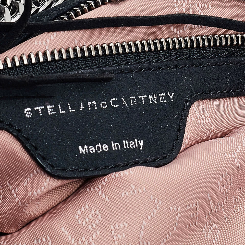 Coupon 🔔 Stella McCartney Black Faux Suede Falabella Tote For 👩 Women 😉 10 Coupon 🔔 Stella McCartney Black Faux Suede Falabella Tote For 👩 Women 😉 - Image 8