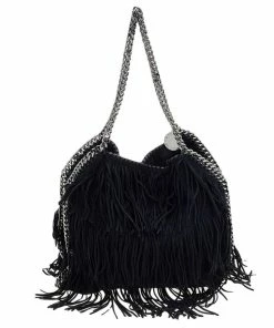 Coupon 🔔 Stella McCartney Black Faux Suede Falabella Tote For 👩 Women 😉 16 Coupon 🔔 Stella McCartney Black Faux Suede Falabella Tote For 👩 Women 😉 -Stella McCartney Shop luxury women stella mccartney used handbags p573066 010