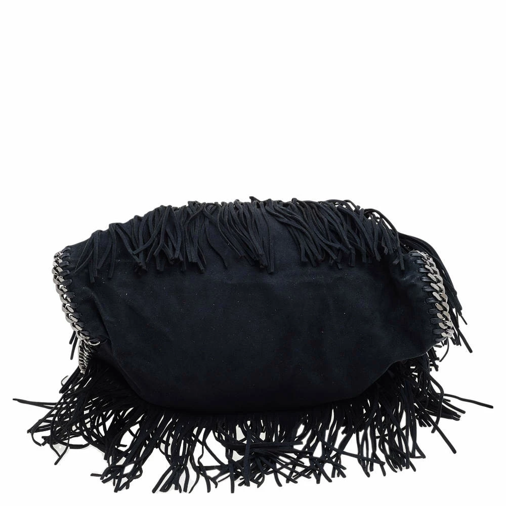 Coupon 🔔 Stella McCartney Black Faux Suede Falabella Tote For 👩 Women 😉 8 Coupon 🔔 Stella McCartney Black Faux Suede Falabella Tote For 👩 Women 😉 - Image 6