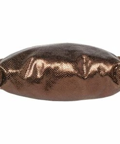 Coupon 🎉 Stella McCartney Metallic Brown Faux Snakeskin Leather Small Falabella Tote For 👩 Women 🌟 -Stella McCartney Shop luxury women stella mccartney used handbags p574733 004