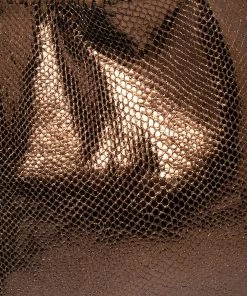 Coupon 🎉 Stella McCartney Metallic Brown Faux Snakeskin Leather Small Falabella Tote For 👩 Women 🌟 -Stella McCartney Shop luxury women stella mccartney used handbags p574733 008