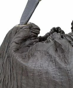 Buy 💯 Stella McCartney Grey Faux Leather Slouchy Hobo For 👩 Women ⭐ -Stella McCartney Shop luxury women stella mccartney used handbags p57531 0007