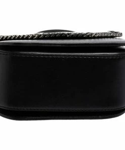 Deals 😀 Stella McCartney Black Faux Leather Falabella Star Box Bag For 👩 Women 🔥 -Stella McCartney Shop luxury women stella mccartney used handbags p576564 1642135329 007