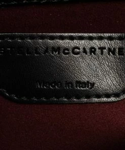 Deals 😀 Stella McCartney Black Faux Leather Falabella Star Box Bag For 👩 Women 🔥 -Stella McCartney Shop luxury women stella mccartney used handbags p576564 1642135346 010