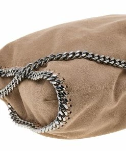Best Sale 😀 Stella McCartney Beige Faux Leather Small Falabella Tote For 👩 Women 💯 -Stella McCartney Shop luxury women stella mccartney used handbags p580842 005