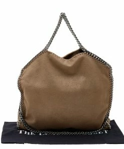 Best Sale 😀 Stella McCartney Beige Faux Leather Small Falabella Tote For 👩 Women 💯 -Stella McCartney Shop luxury women stella mccartney used handbags p580842 010