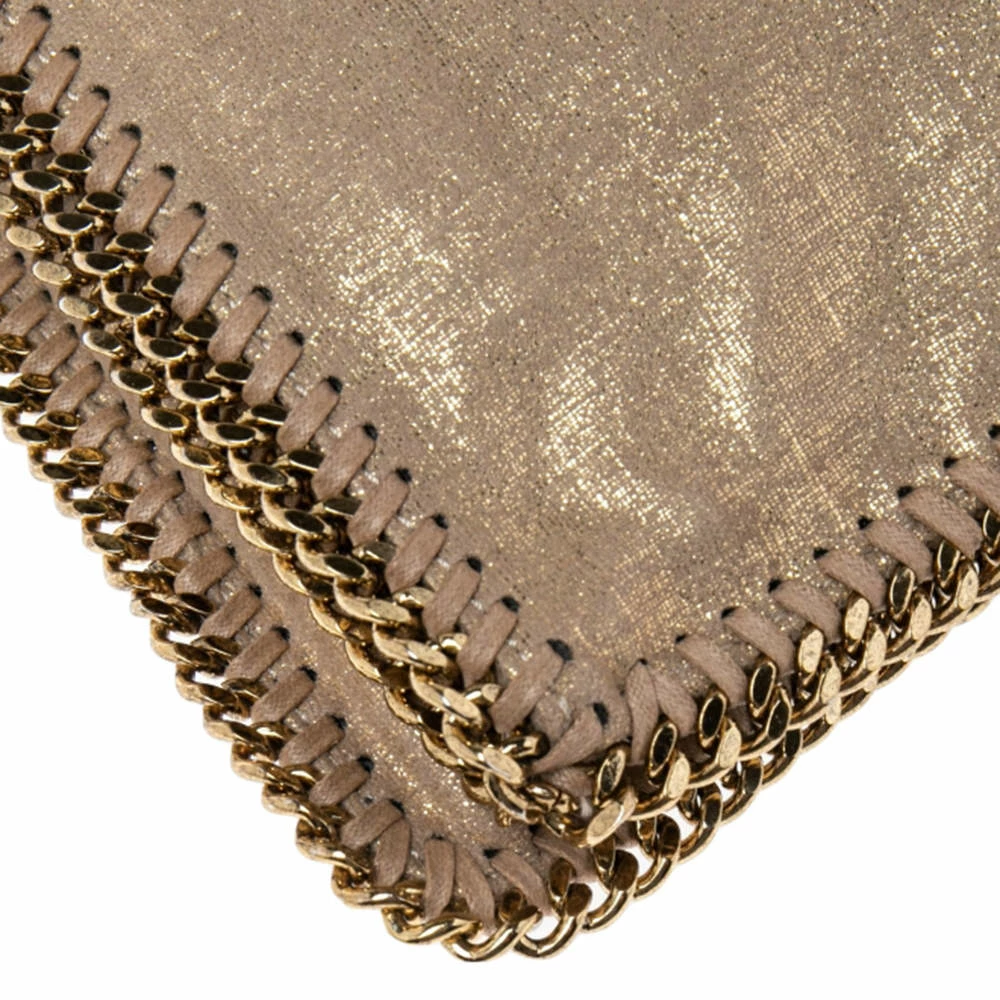 Top 10 ๐ฅฐ Stella McCartney Gold/Beige Shimmering Fabric Falabella Foldover Clutch For ๐ฉ Women ๐ 14 Top 10 ๐ฅฐ Stella McCartney Gold/Beige Shimmering Fabric Falabella Foldover Clutch For ๐ฉ Women ๐ - Image 12