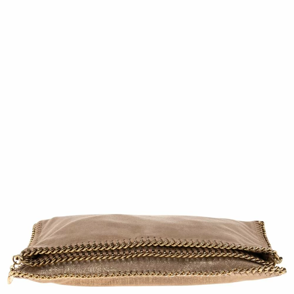 Top 10 ๐ฅฐ Stella McCartney Gold/Beige Shimmering Fabric Falabella Foldover Clutch For ๐ฉ Women ๐ 8 Top 10 ๐ฅฐ Stella McCartney Gold/Beige Shimmering Fabric Falabella Foldover Clutch For ๐ฉ Women ๐ - Image 6