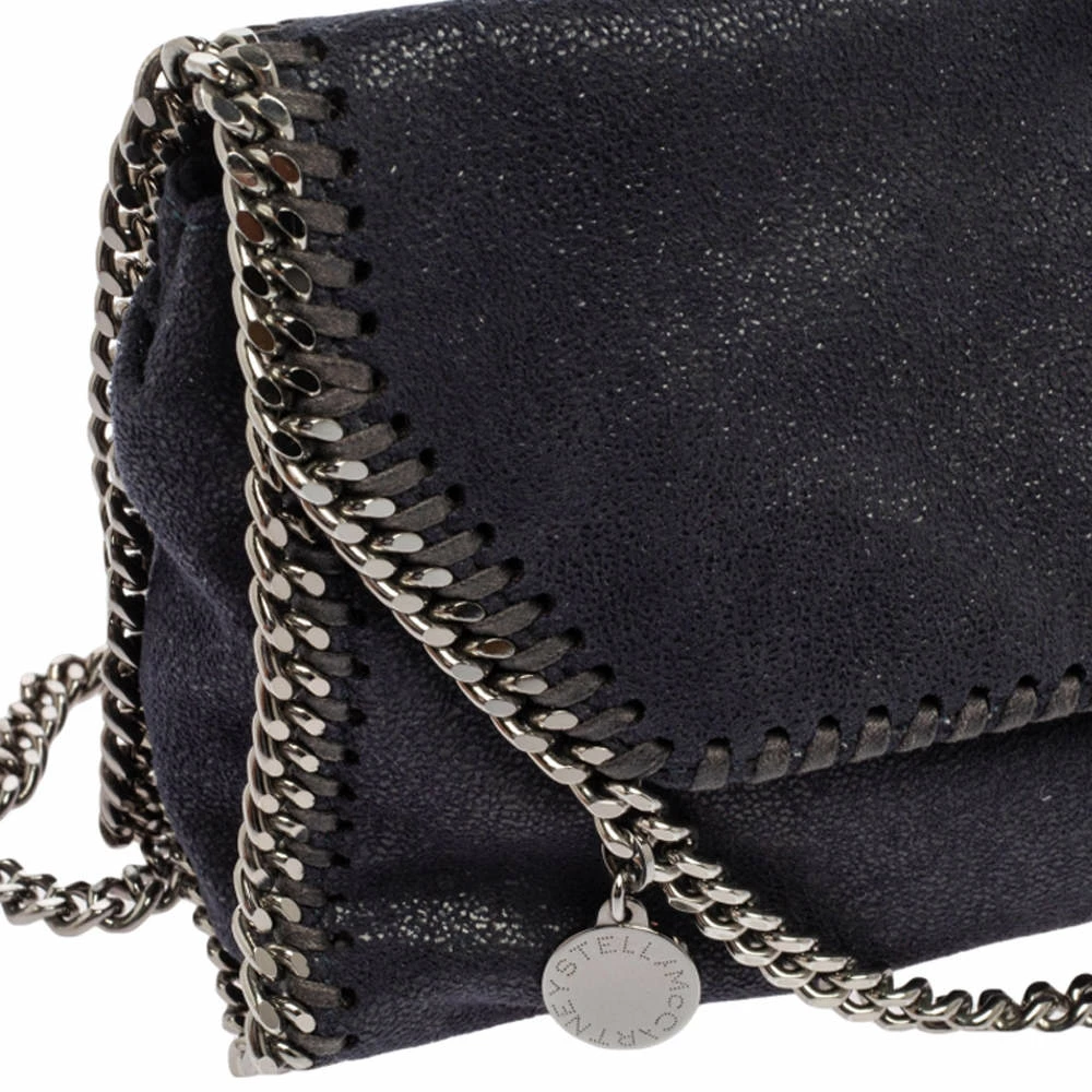 Budget ๐ Stella McCartney Navy Blue Faux Suede Falabella Flap Shoulder Bag For ๐ฉ Women โค๏ธ 7 Budget ๐ Stella McCartney Navy Blue Faux Suede Falabella Flap Shoulder Bag For ๐ฉ Women โค๏ธ - Image 5