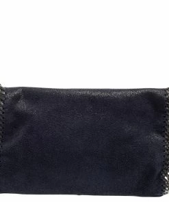 Budget ๐ Stella McCartney Navy Blue Faux Suede Falabella Flap Shoulder Bag For ๐ฉ Women โค๏ธ 18 Budget ๐ Stella McCartney Navy Blue Faux Suede Falabella Flap Shoulder Bag For ๐ฉ Women โค๏ธ -Stella McCartney Shop luxury women stella mccartney used handbags p598316 003