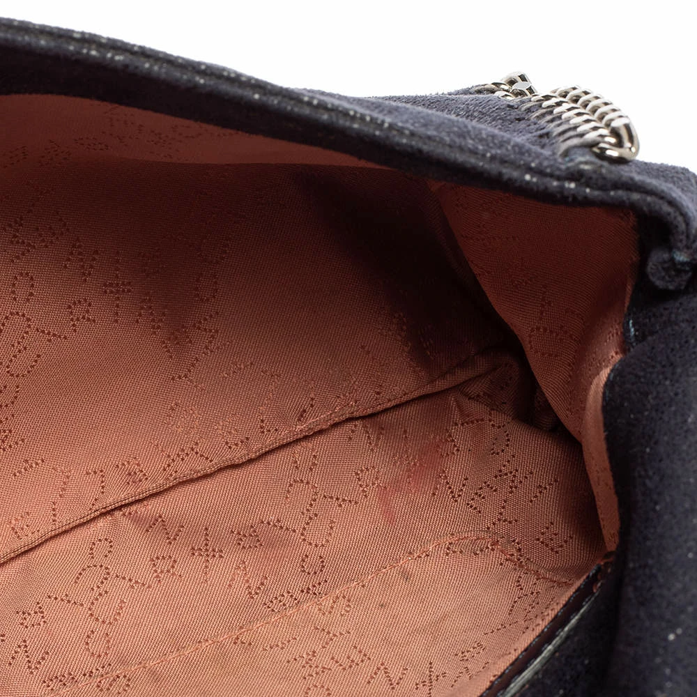 Budget ๐ Stella McCartney Navy Blue Faux Suede Falabella Flap Shoulder Bag For ๐ฉ Women โค๏ธ 9 Budget ๐ Stella McCartney Navy Blue Faux Suede Falabella Flap Shoulder Bag For ๐ฉ Women โค๏ธ - Image 7