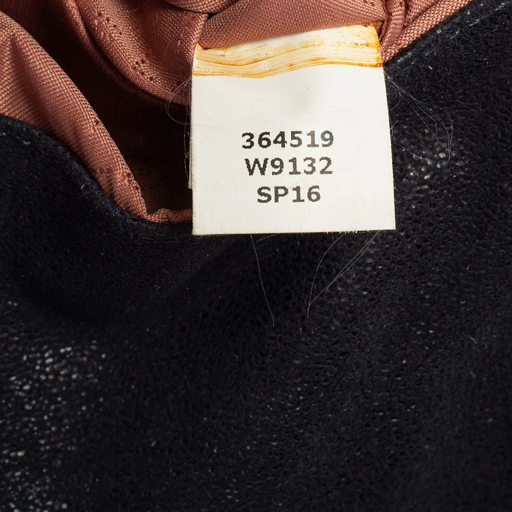 Budget ๐ Stella McCartney Navy Blue Faux Suede Falabella Flap Shoulder Bag For ๐ฉ Women โค๏ธ 10 Budget ๐ Stella McCartney Navy Blue Faux Suede Falabella Flap Shoulder Bag For ๐ฉ Women โค๏ธ - Image 8